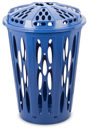 Cesta De Ropa Redonda Con Tapa Galaxy - Manaplas