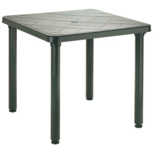 Mesa de plastico cuadrada 9006 - Manaplas