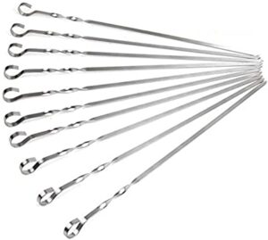 Pinchos brochetas metal 12 P