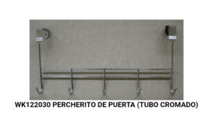 Perchero De Puerta Cromado