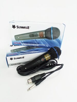 Micrófono Con Cable 3mt Summuz