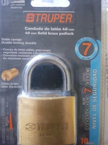 Candado Truper  Cl-50mm