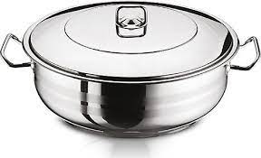 Olla Acero Inox. 26 x 6cm - Hascevher Gastro