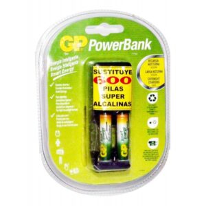 Caragador de Pilas Baterias AA - GP