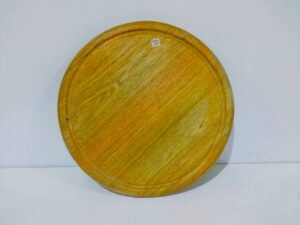 Tabla redonda pizza de 36 cm madera apamate