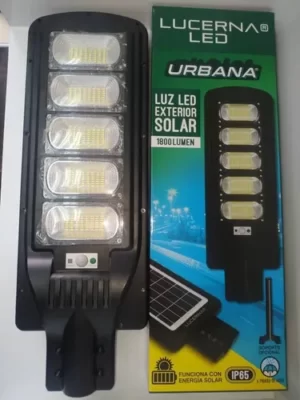 Luminaria Led Alumbrado Exterior Solar Lumi250s Lucerna