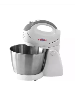 Batidor 300w (Pedestal incluido) 5 Velocidades Bowl de acero inoxidable - Salcar