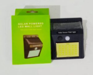 SOLAR POWERED LED WALL LIGHT