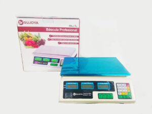 Peso electrónico charcutero 40 Kg marca Sujoya