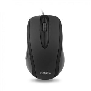 MOUSE OPTICO ALAMBRICO HAVIT HV-MS753 NEGRO