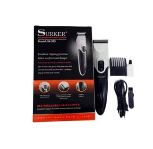 Rasuradora inalámbrica marca Surker, modelo SK-535.